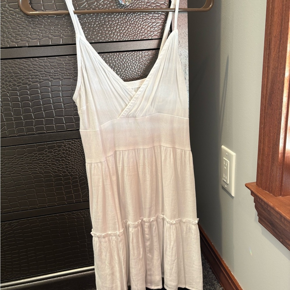 Decree White Strappy Dress